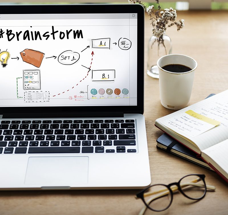 Business branding label chart graphic